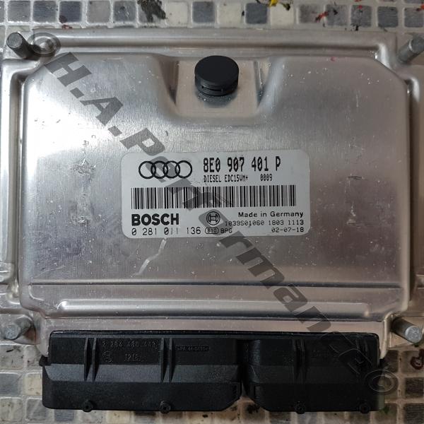 Wegfahrsperre deaktivieren IMMO OFF Bosch EDC15 EDC15VM+ 2.5TDi V6 z.B. 8E0907401 XX und mehr.